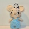 Girafa si Soricel, crosetate manual, amigurmi, handmade 100%, girafa aprox. 45 cm si soricel aprox. 13 cm