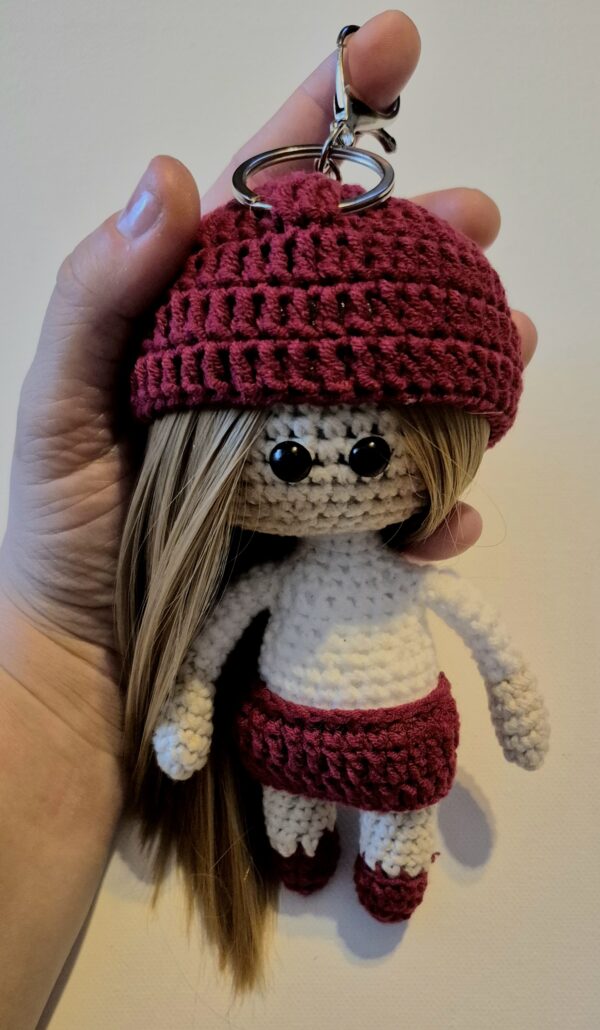 Schema ,,Papusica micuta" Breloc - Schema/Pattern de crosetat