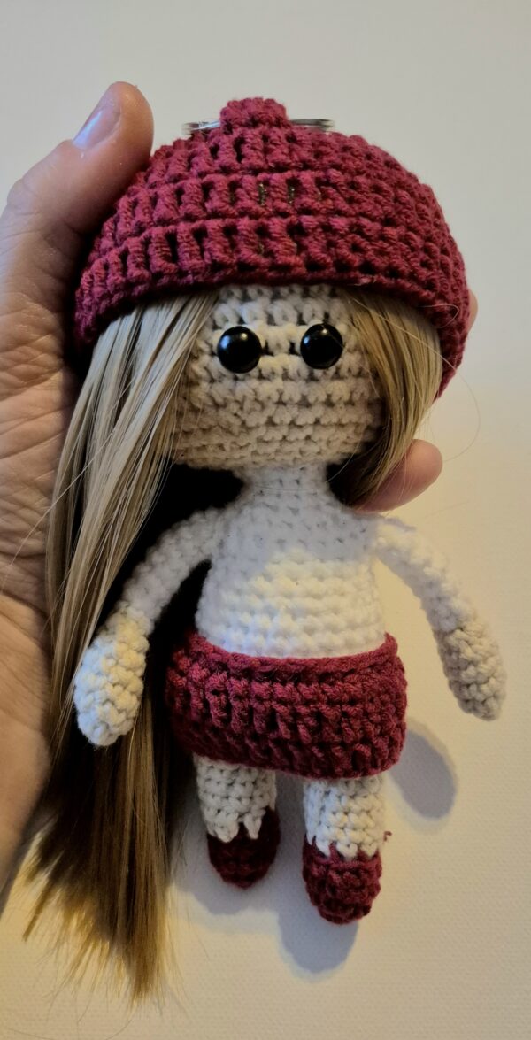 Schema ,,Papusica micuta" Breloc - Schema/Pattern de crosetat