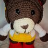 Papusica URSULET, crosetat manual, amigurmi, handmade 100%, aprox. 45 cm