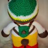 Papusica URSULET, crosetat manual, amigurmi, handmade 100%, aprox. 45 cm